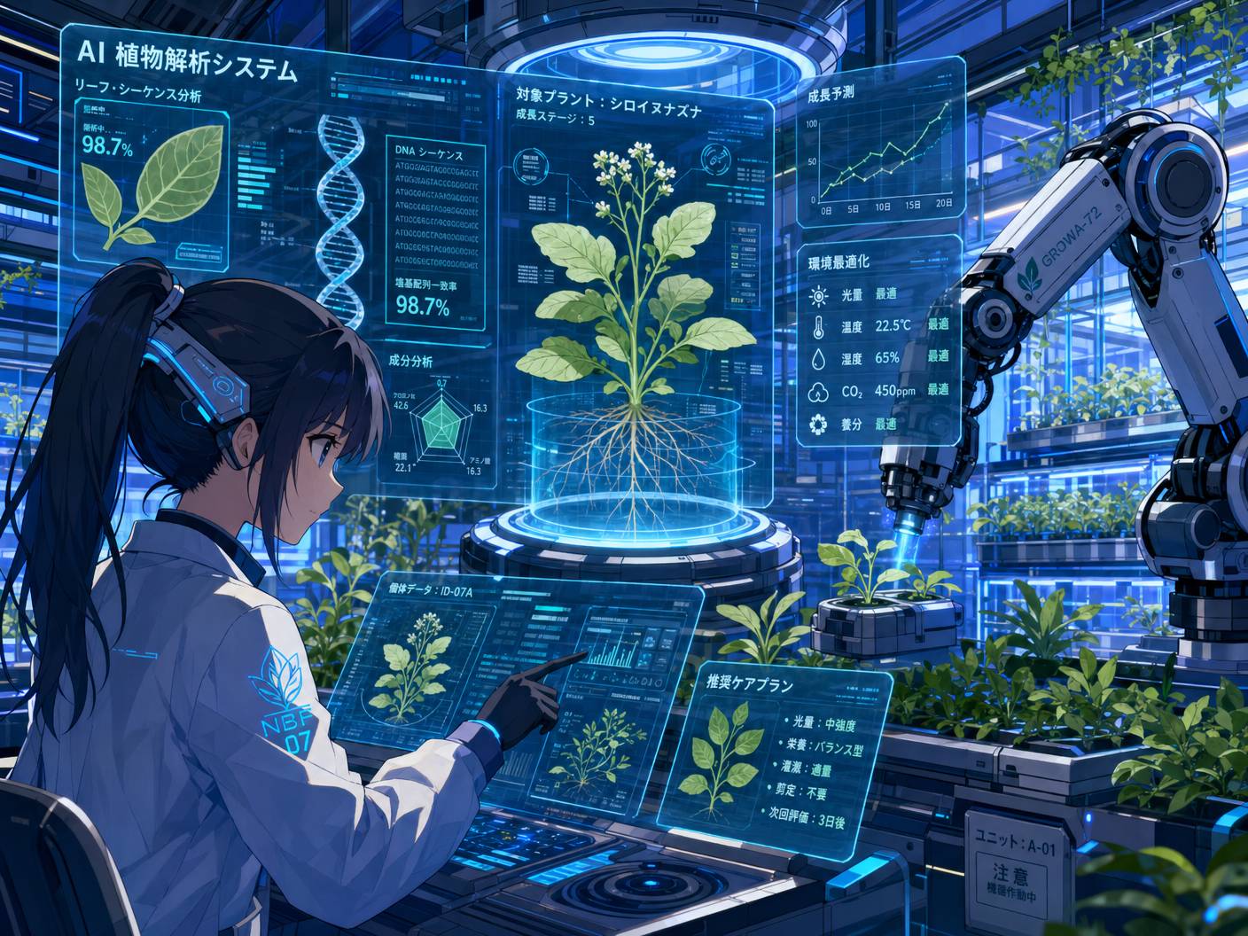 女神视频植物视频-AI植物视频制作